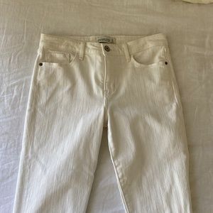 Abercrombie White Jeans